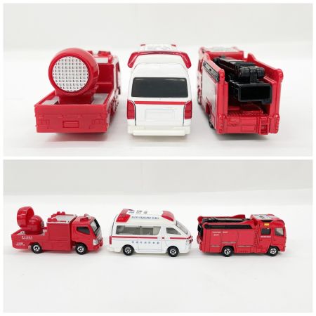  TAKARATOMY タカラトミー トミカ 119番!緊急車両＆DVDセット