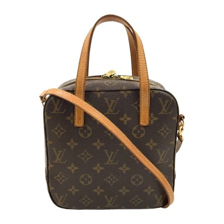  LOUIS VUITTON ルイヴィトン モノグラム スポンティーニ 2WAYバッグ ショルダーバッグ M47500 ブラウン
