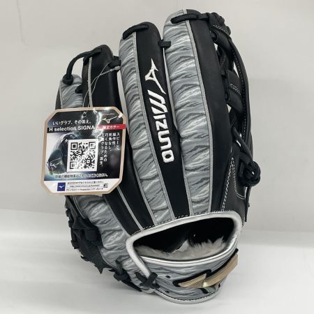  MIZUNO ミズノ 野球 グローブ 軟式用 外野手用 グローバルエリート H selection SIGNA 限定カラー ブラック