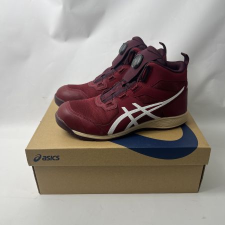  asics アシックス 安全靴 26cm ｳｨﾝｼﾞｮﾌﾞCP214 TS BOA レッド 未使用品 箱有