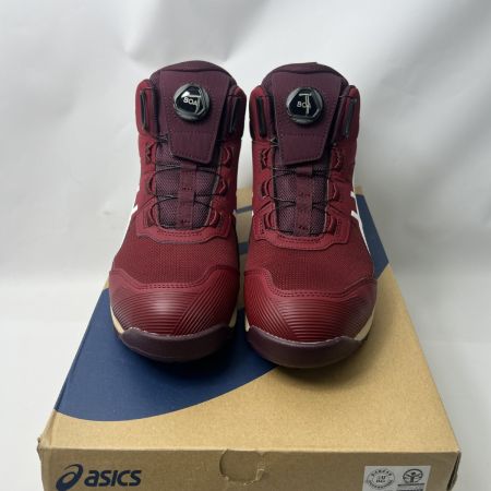  asics アシックス 安全靴 26cm ｳｨﾝｼﾞｮﾌﾞCP214 TS BOA レッド 未使用品 箱有