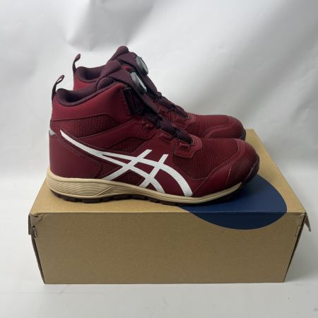  asics アシックス 安全靴 26cm ｳｨﾝｼﾞｮﾌﾞCP214 TS BOA レッド 未使用品 箱有