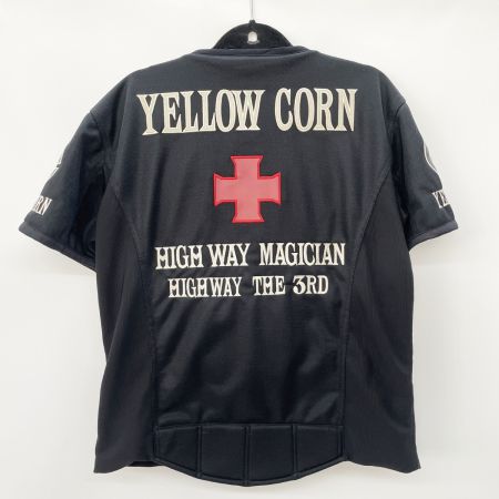  YELLOW CORN イエローコーン アウトドア バイク メッシュジャケット 半袖 SIZE LL YB-9116T ブラック