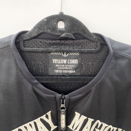  YELLOW CORN イエローコーン アウトドア バイク メッシュジャケット 半袖 SIZE LL YB-9116T ブラック