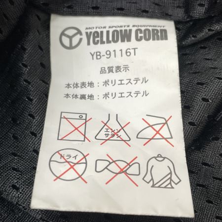  YELLOW CORN イエローコーン アウトドア バイク メッシュジャケット 半袖 SIZE LL YB-9116T ブラック
