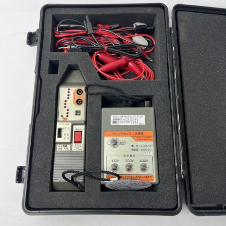  戸上電気 ラインチェッカ TLC-B形 通電のみチェック