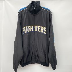 〇〇 MIZUNO ミズノ ジャケット レプリカウェア 北海道日本ハムファイターズ オフィシャルウェア SIZE L Bランク