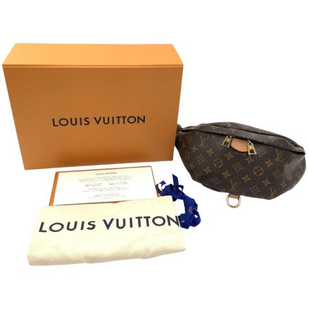  LOUIS VUITTON ルイヴィトン モノグラム バムバッグ ショルダーバッグ  ウェストポーチ M43644 ブラウン