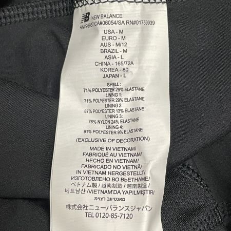  NEW BALANCE ニュー・バランス タイツ レギンス パンツ ランニング SIZE L WP01118 BKW