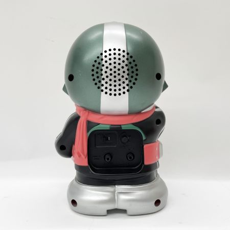  RHYTHM 仮面ライダー 音声目覚し時計 アナログ 置き時計 4SE502RH05