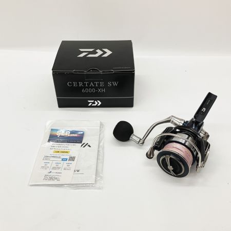  DAIWA ダイワ CERTATE SW 21 セルテートSW 6000-XH 3073298 65011 スピニングリール