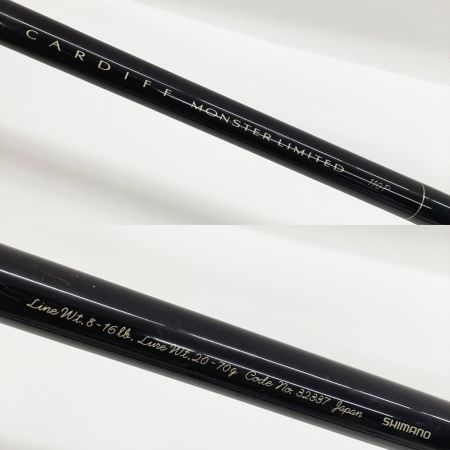  SHIMANO シマノ CARDIFF 02 カーディフ モンスターリミテッド 110P MONSTER LIMITED 32337 シーバスロッド