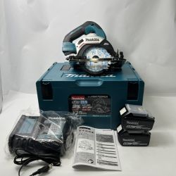 〇〇 MAKITA マキタ 充電式マルノコ 125mm HS475DRGX 充電器・充電池2個・ケース付 Sランク