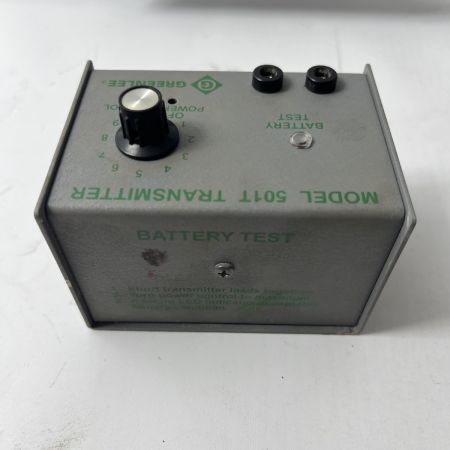  GREENLEE 埋設ケーブル探索機 MODEL 501 ジャンク品