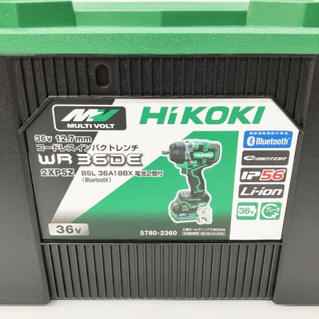  HiKOKI ハイコーキ コードレスインパクトレンチ WR36DE 未使用品