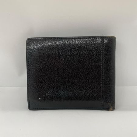 DOLCE & GABBANA ドルチェアンドガッバーナ メンズ 二つ折り財布  ブラック