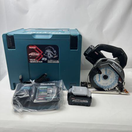 MAKITA マキタ 充電式マルノコ 165mm 40V バッテリーBL4025×2、充電器DC40RA、ケース付 HS001GRDXB 未使用品
