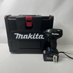 〇〇 MAKITA マキタ インパクトドライバ 40v 充電器・充電池2個・ケース付  TD002GRDXB ブラック 未使用品 Sランク
