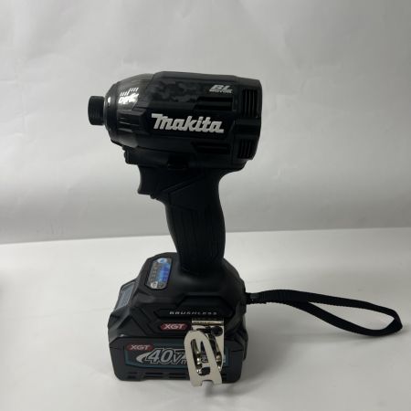  MAKITA マキタ インパクトドライバ 40v 充電器・充電池2個・ケース付  TD002GRDXB ブラック 未使用品