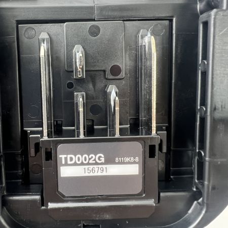  MAKITA マキタ インパクトドライバ 40v 充電器・充電池2個・ケース付  TD002GRDXB ブラック 未使用品