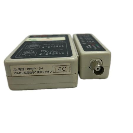  JEFCOM ケーブルテスター JEFCOM LCT-4  動作未確認 LCT-4 ジャンク品 現状渡し