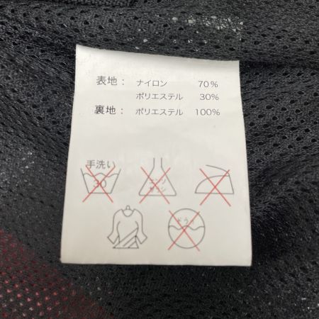  SIMPSON バイクジャケット FLAGSHIP プロテクター完備 SIZE M ブラック × レッド