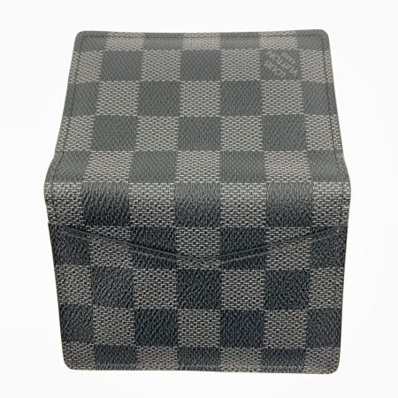 LOUIS VUITTON ルイヴィトン ダミエ グラフィット オーガナイザー ドゥ ポッシュ カードケース N63143 ブラック