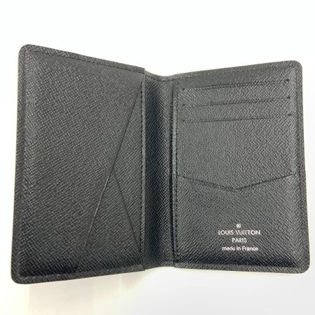  LOUIS VUITTON ルイヴィトン ダミエ グラフィット オーガナイザー ドゥ ポッシュ カードケース N63143 ブラック