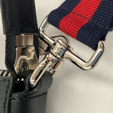  GUCCI グッチ GGスプリーム スモール メッセンジャーバッグ ショルダーバッグ 523599 ブラック