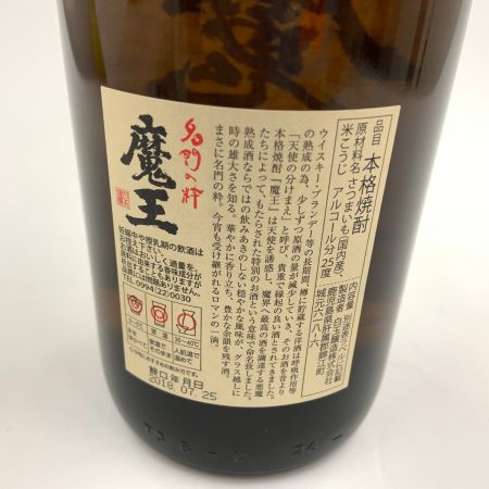 【北海道内限定発送】 maou 魔王 名門の粋 魔王 白玉醸造 焼酎 芋焼酎 1800ml 25度 未開栓