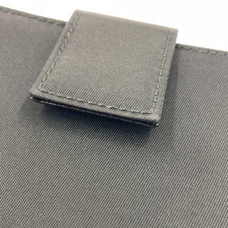  PRADA プラダ テスート ナイロン ラウンドファスナー コンパクトウォレット 1M0522 ブラック