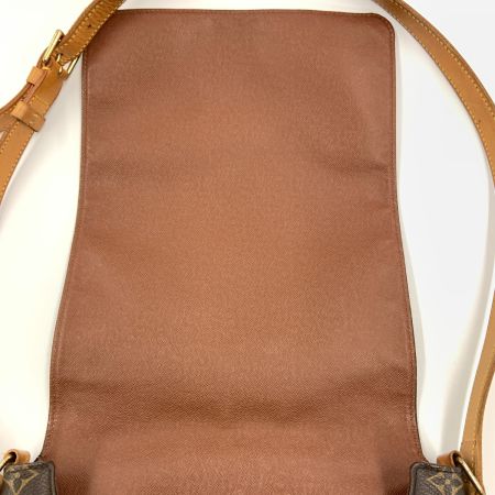 LOUIS VUITTON ルイヴィトン モノグラム ミュゼット ショルダーバッグ  M51256 ブラウン