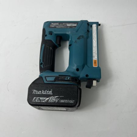  MAKITA マキタ 充電式タッカ RT線10mm ST112D ブルー 充電池1個付