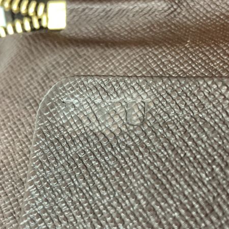  LOUIS VUITTON ルイヴィトン ダミエ ジッピー オーガナイザー ラウンドファスナー 長財布 N60003 ブラウン