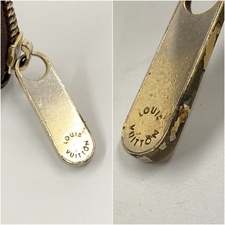 1円 LOUIS VUITTON ルイヴィトン N60003 ダミエ ジッピー 