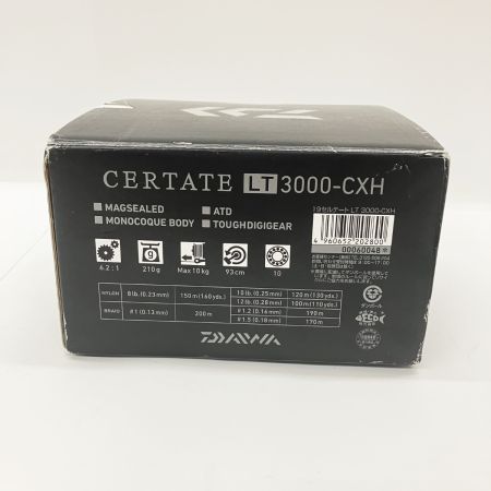  DAIWA ダイワ CERTATE 19 セルテート LT3000-CXH 060048 スピニングリール