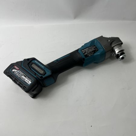  MAKITA マキタ  ディスクグラインダ40V  GA001GRDX グリーン 未使用品 充電器・充電池2個・ケース付 