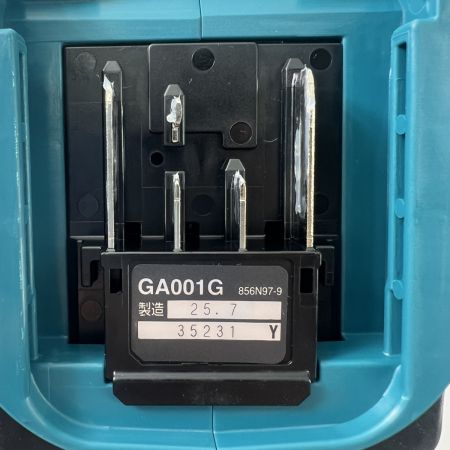  MAKITA マキタ  ディスクグラインダ40V  GA001GRDX グリーン 未使用品 充電器・充電池2個・ケース付 