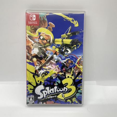  Nintendo ニンテンドウ Switchゲームソフト スプラトゥーン 3