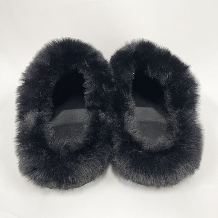  Racbaki サンダル サボサンダル ファーサボ SIZE L ブラック