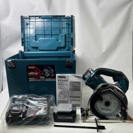  MAKITA マキタ 165mm 40V 充電式マルノコ HS002GRDX 未使用品 充電器・充電池2個・ケース付 