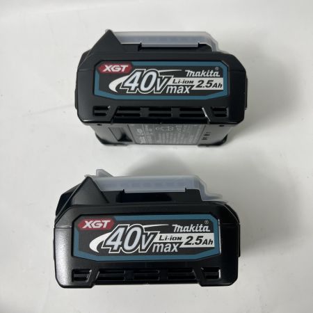  MAKITA マキタ 40Vmaxパワーソースキット 充電器・充電池2個・ケース付  A-71984 ブラック 未使用品