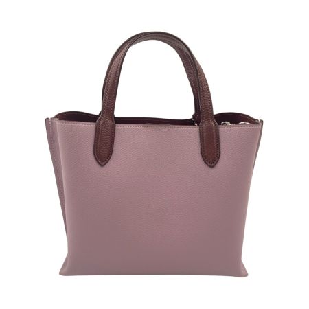  COACH コーチ ウィロウ トート 24 カラーブロック 2way ショルダーバッグ C8561 パープル