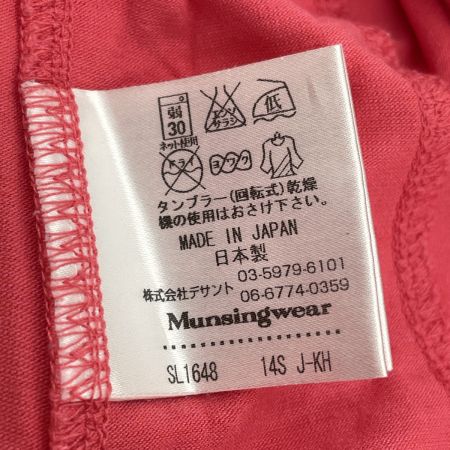  Munsingwear マンシングウェア ゴルフウエア レディース ポロシャツ SIZE M SL1648 ピンク