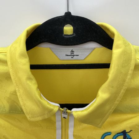  Munsingwear マンシングウェア ゴルフウエア レディース ポロシャツ SIZE M MGWLJA24 イエロー