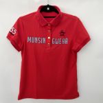 〇〇 Munsingwear マンシングウェア ゴルフウエア レディース ポロシャツ SIZE M MGWNGA16 レッド Aランク