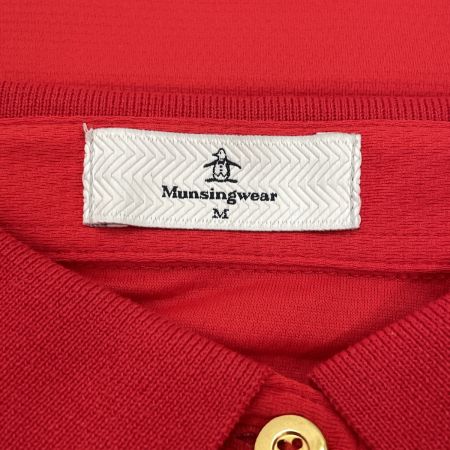  Munsingwear マンシングウェア ゴルフウエア レディース ポロシャツ SIZE M MGWNGA16 レッド
