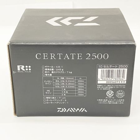  DAIWA ダイワ CERTATE 10 セルテート 2500 056073 スピニングリール