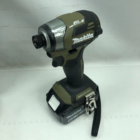  MAKITA マキタ 工具 インパクトドライバ 未使用品(S) 充電器・充電池2個・ケース付 TD173DDRGXO オリーブ