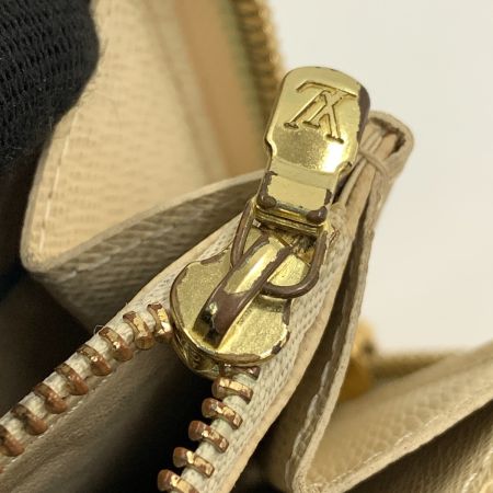  LOUIS VUITTON ルイヴィトン ダミエ アズール ジッピーウォレット  ラウンドファスナー長財布 N60019 ホワイト